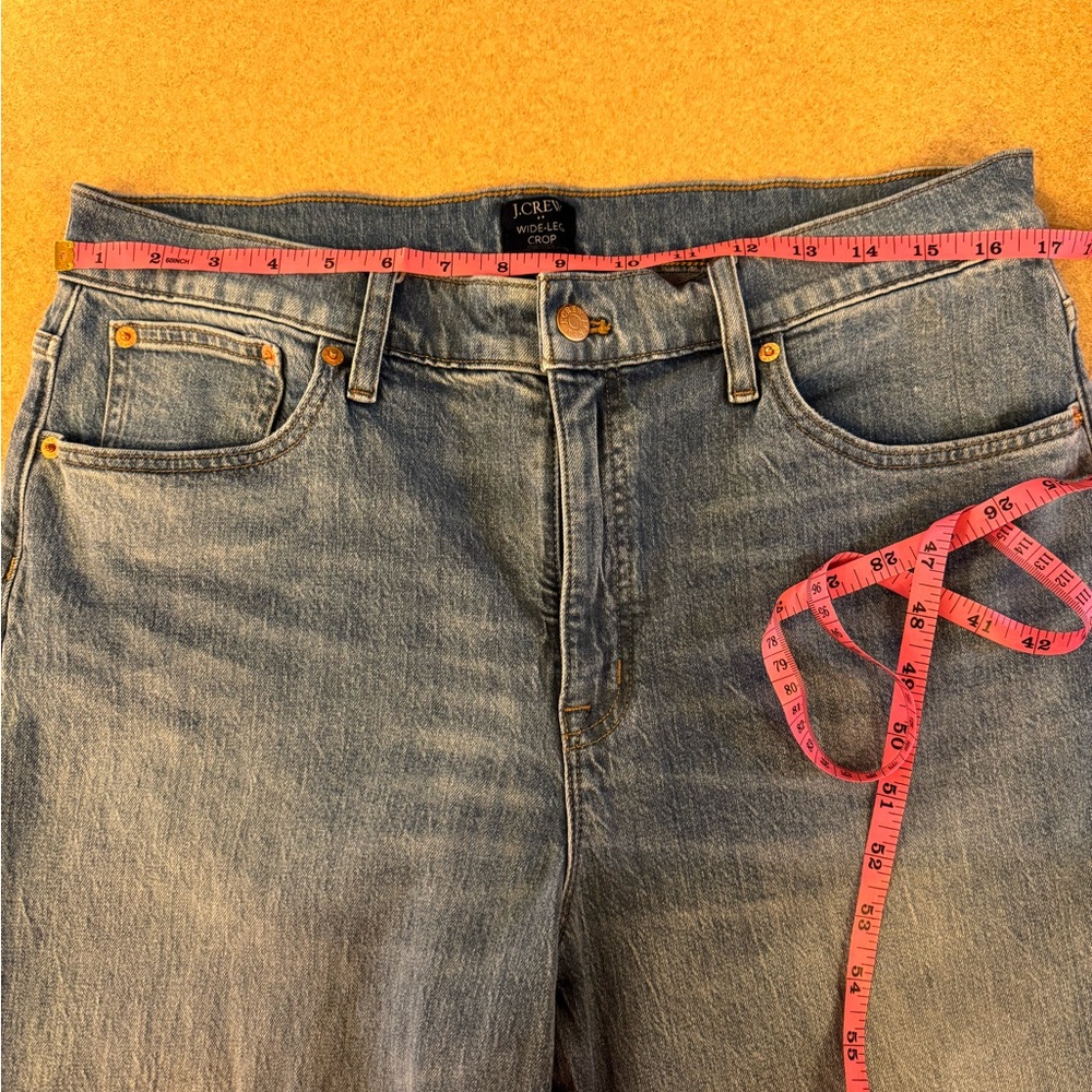 J. Crew Light Blue Straight Leg Jeans - Picture 6 of 6